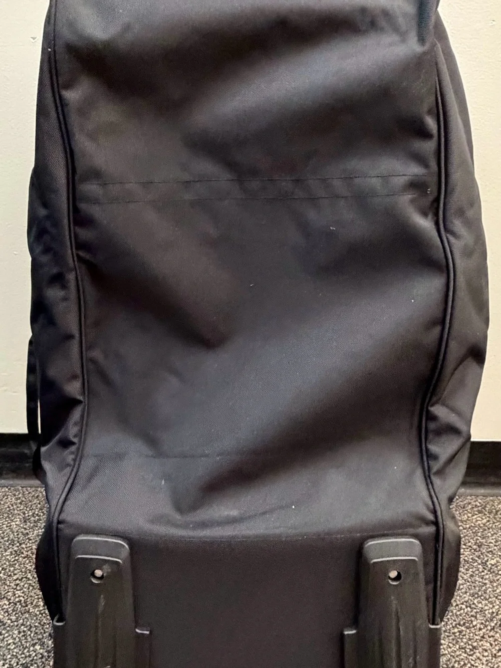 Canvas Rolling Duffel Bag - Navy